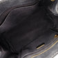 PRADA Canapa Mini Handbag Canvas Black 2-Way