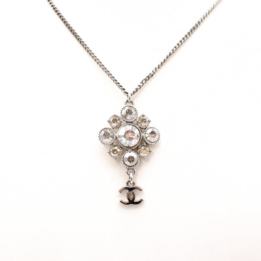 CHANEL シャネル ネックレス メタル/ラインストーン【中古】 レディース