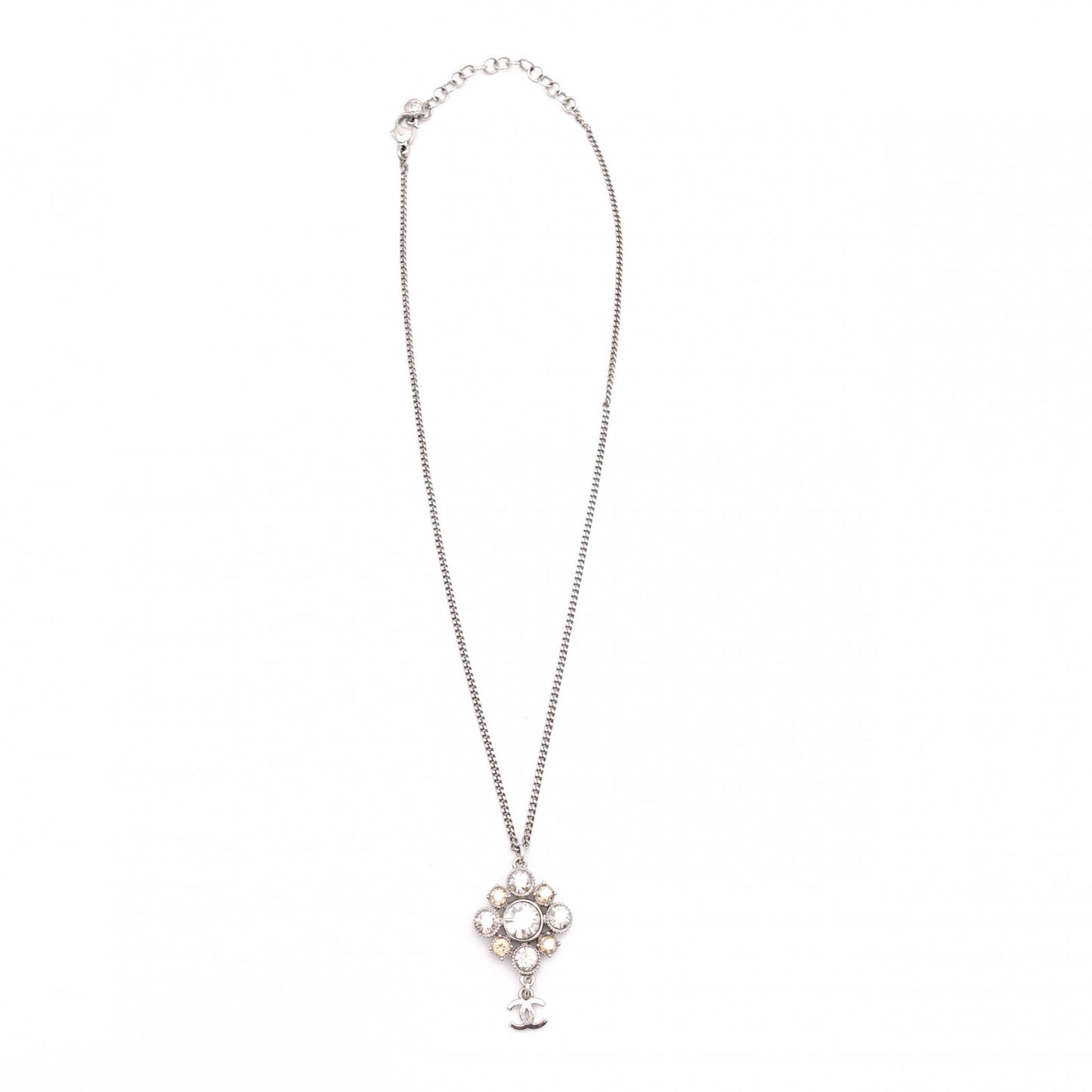 CHANEL シャネル ネックレス メタル/ラインストーン【中古】 レディース