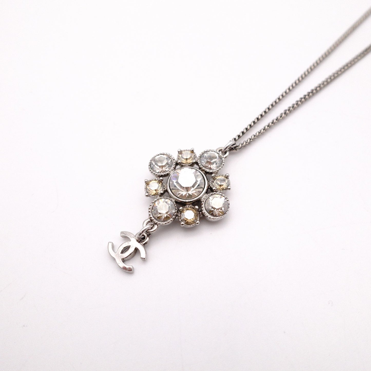 CHANEL シャネル ネックレス メタル/ラインストーン【中古】 レディース