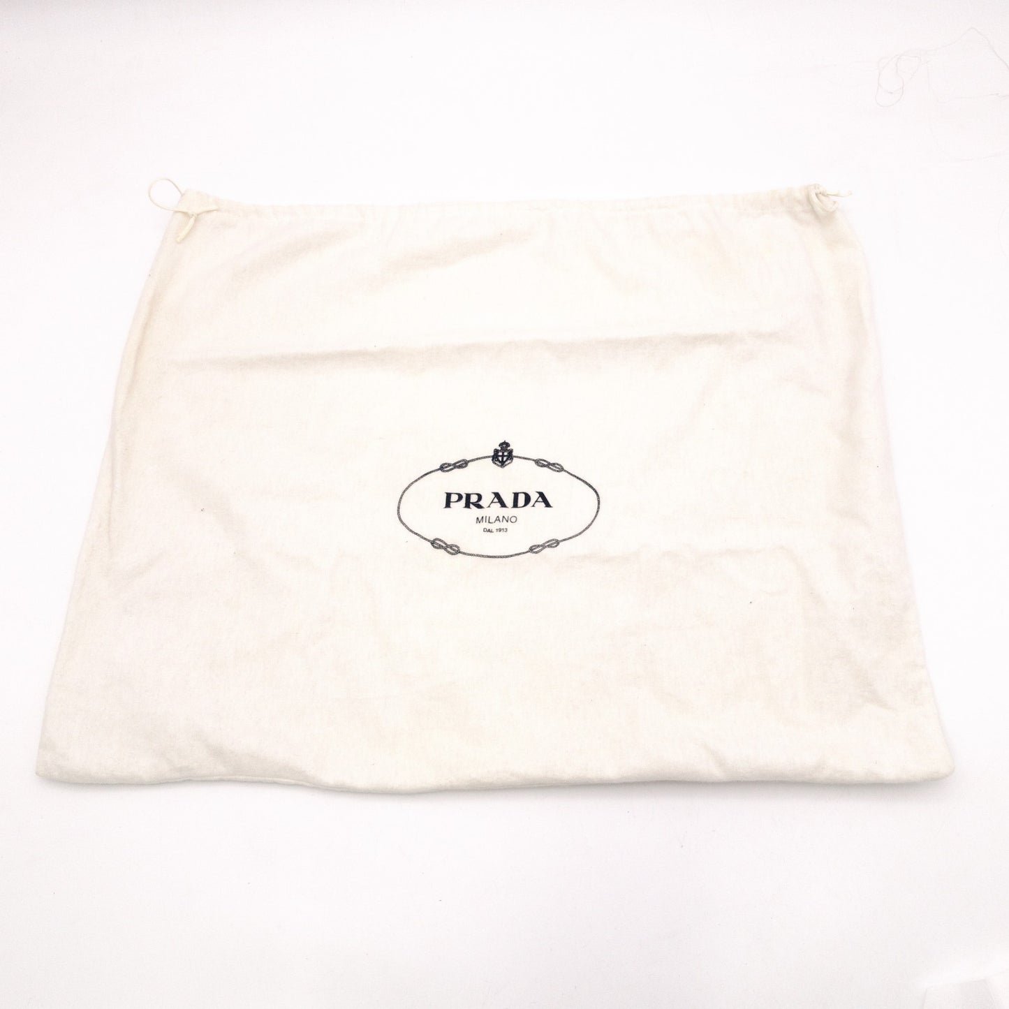 PRADA Canapa Mini Handbag Canvas Black 2-Way