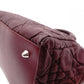 Christian Dior Cannage 32 Handbag Leather Bordeaux