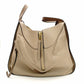LOEWE Hammock Small Shoulder Bag Beige Handbag Leather Crossbody Gold Hardware Logo