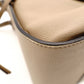 LOEWE Hammock Small Shoulder Bag Beige Handbag Leather Crossbody Gold Hardware Logo