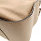 LOEWE Hammock Small Shoulder Bag Beige Handbag Leather Crossbody Gold Hardware Logo