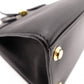 LOUIS VUITTON City Steamer PM Handbag, 2-Way, Leather, Black, Women's