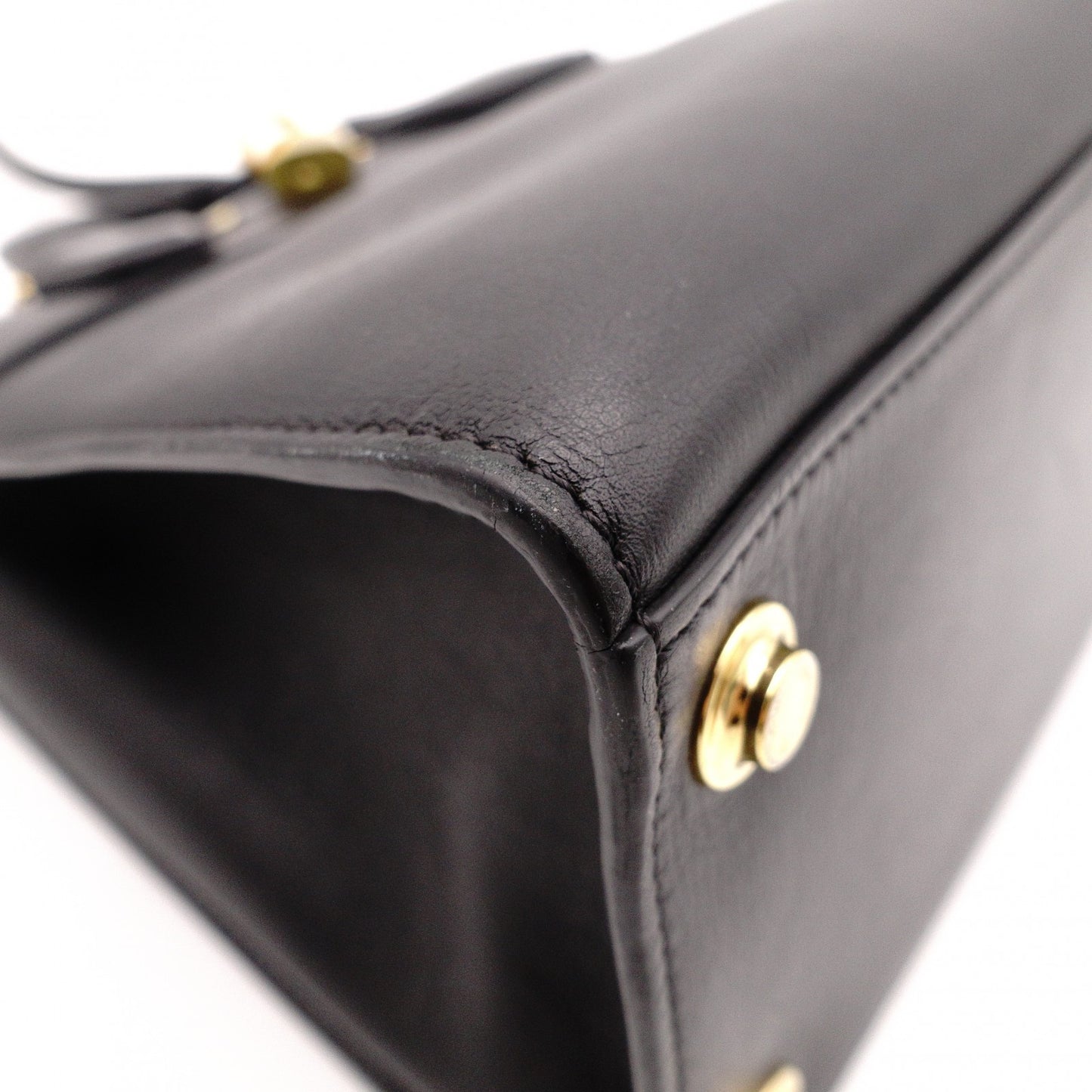 LOUIS VUITTON City Steamer PM Handbag, 2-Way, Leather, Black, Women's