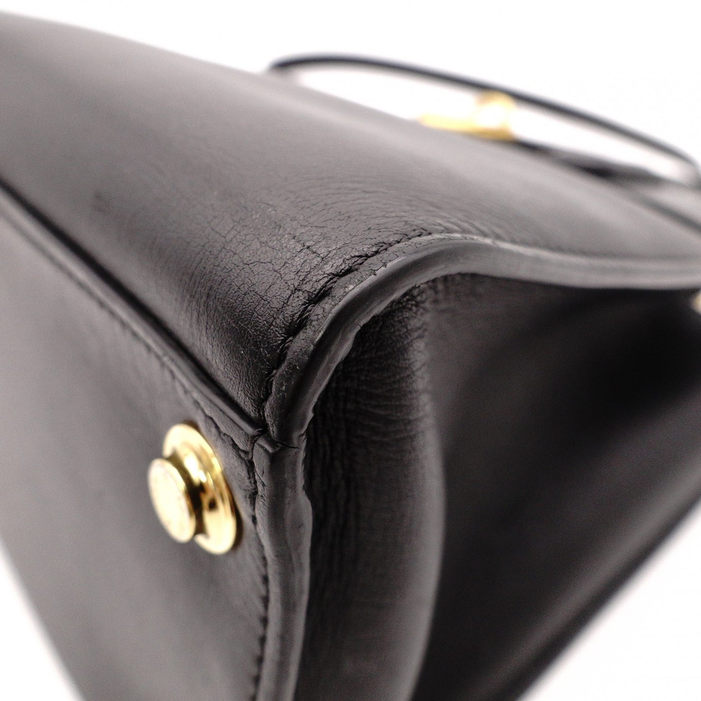 LOUIS VUITTON City Steamer PM Handbag, 2-Way, Leather, Black, Women's