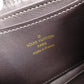 LOUIS VUITTON Zippy Coin Purse Vernis Coin Case Leather Champagne Metallized