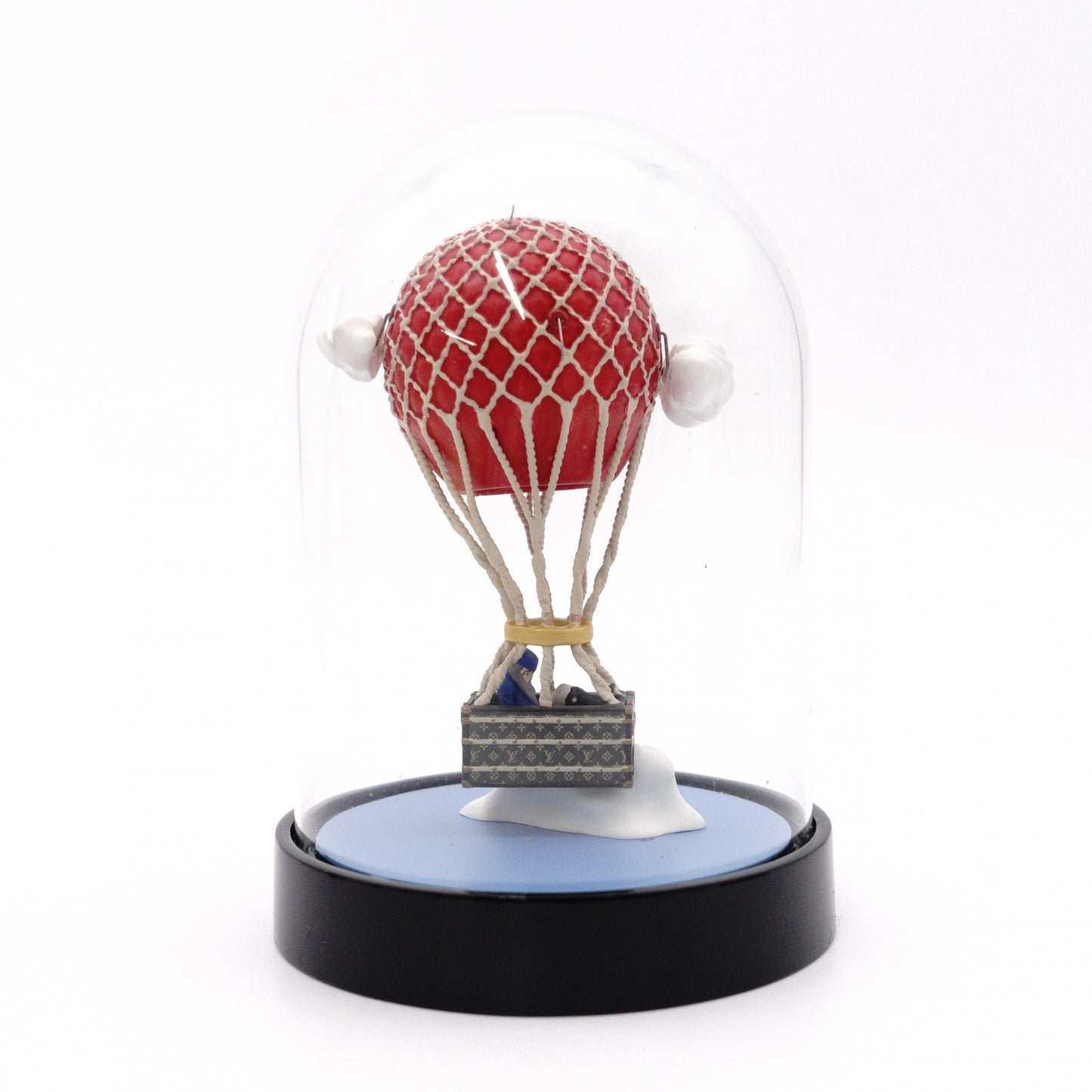 LOUIS VUITTON Snow Globe, Maru Aeroballoon, Glass Ornament, Clear, Home Decor