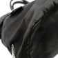 PRADA Reversible Tote Bag Gray × Black Nylon 2-Way Shoulder Simple 7-11-276