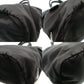 PRADA Reversible Tote Bag Gray × Black Nylon 2-Way Shoulder Simple 7-11-276