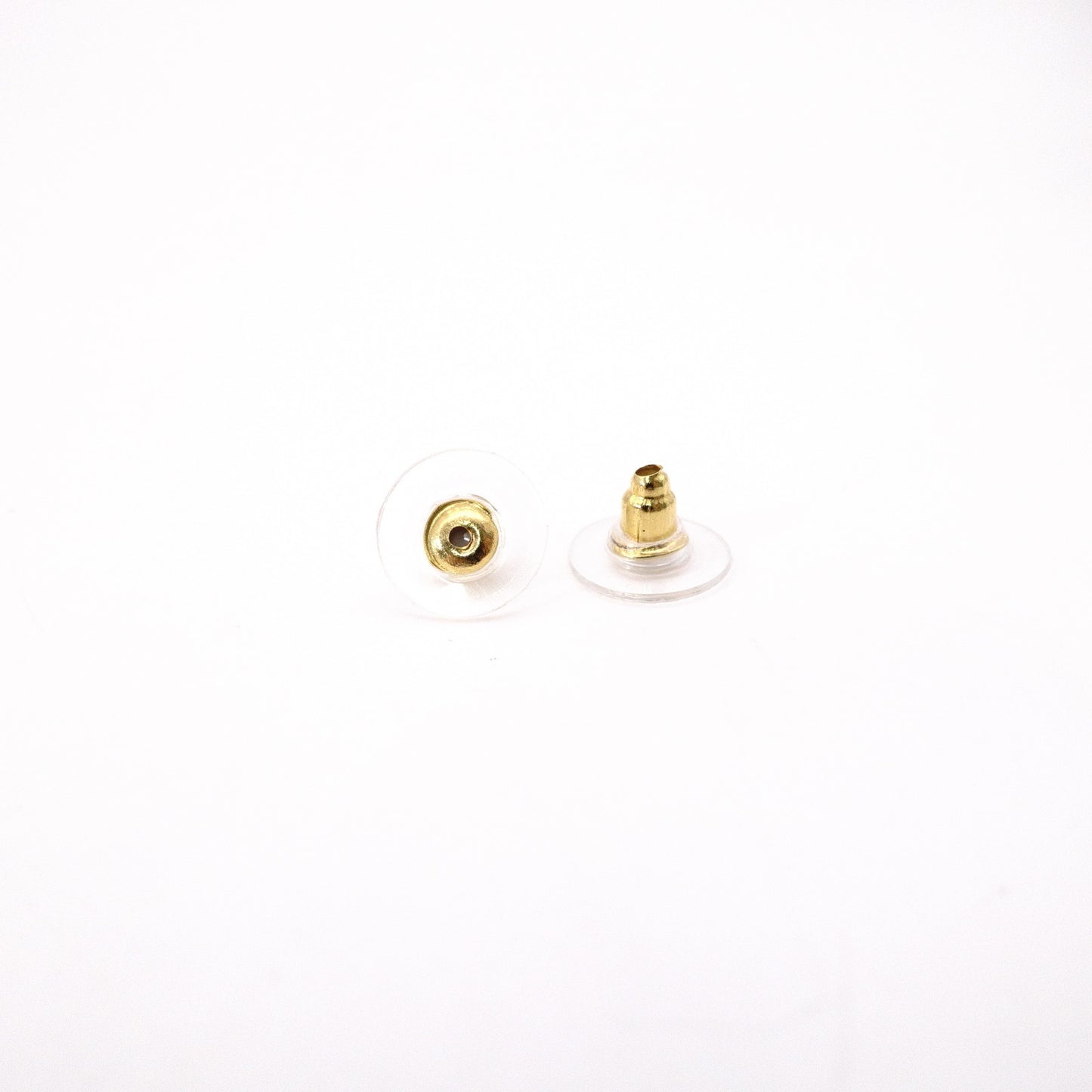 CHANEL Heart Earrings, Metal, Red and Pink Gold Hardware