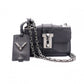 Valentino Garavani Rockstud Small Rockstud B Shoulder Bag, Leather, Black