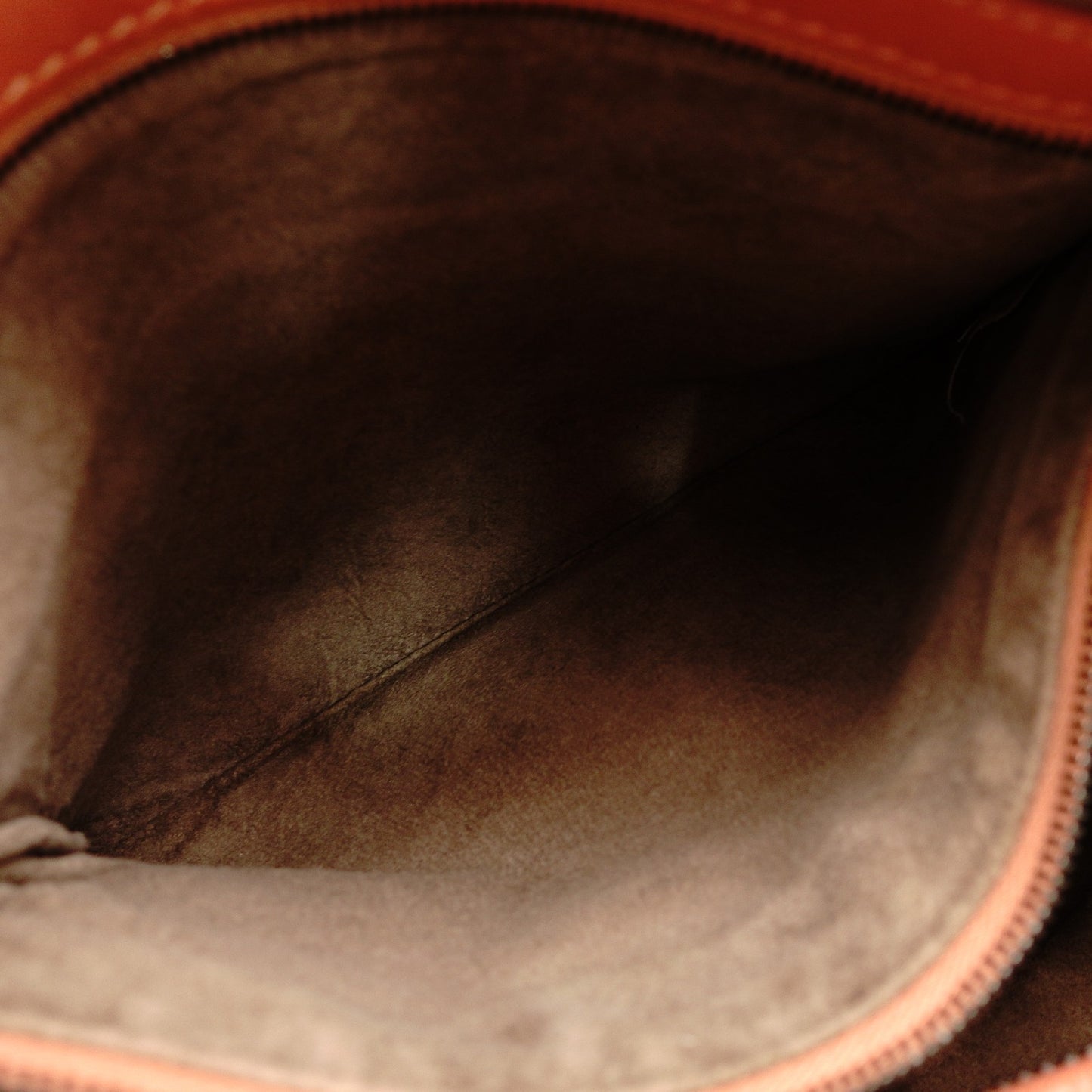 Bottega Veneta Intrecciato One Shoulder Bag Orange Leather Hobo 7-10-596