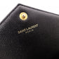 SAINT LAURENT Cassandra Wallet Chain Shoulder Bag, Leather, Black, Gold Hardware, Women's