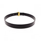 CARTIER Trinity Belt, Leather, Black, Gold Hardware, Women's