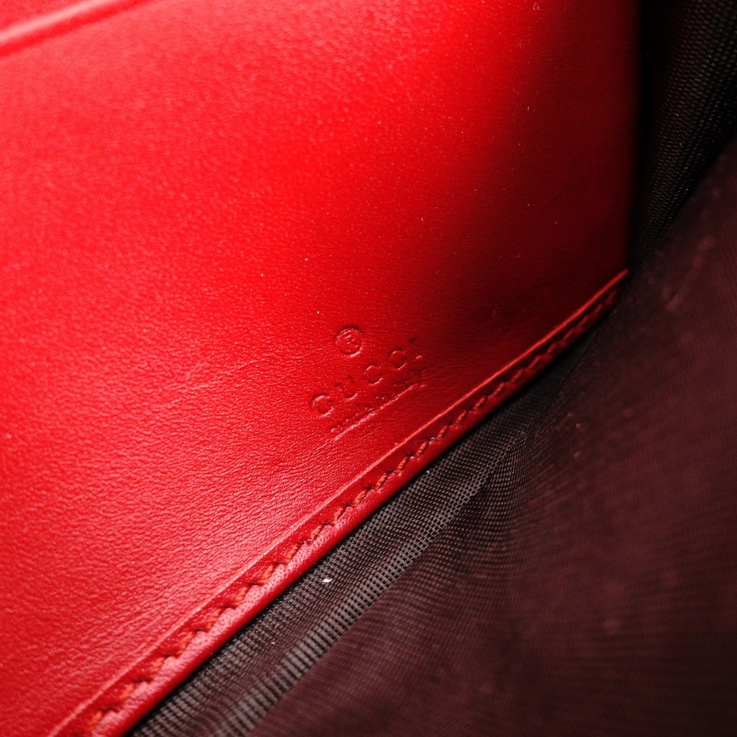 GUCCI Horsebit Long Wallet, Leather, Pink/Red, Gold Hardware