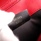 FENDI Effiz Wallet Chain, Leather, Red, Shoulder