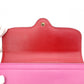 GUCCI Horsebit Long Wallet, Leather, Pink/Red, Gold Hardware
