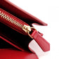 FENDI Effiz Wallet Chain, Leather, Red, Shoulder