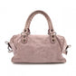 BALENCIAGA The Box Classic Handbag, Leather, Purple, 2-Way