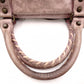 BALENCIAGA The Box Classic Handbag, Leather, Purple, 2-Way