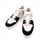 HERMES Free Sneakers, Leather, White, Size 39 (approx. 25–25.5 cm, US 8)