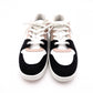 HERMES Free Sneakers, Leather, White, Size 39 (approx. 25–25.5 cm, US 8)