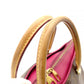 LOUIS VUITTON Monogram Canvas Parthena Handbag 2-Way Brown × Pink PVC Leather Shoulder 7-10-423