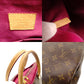 LOUIS VUITTON Monogram Canvas Parthena Handbag 2-Way Brown × Pink PVC Leather Shoulder 7-10-423