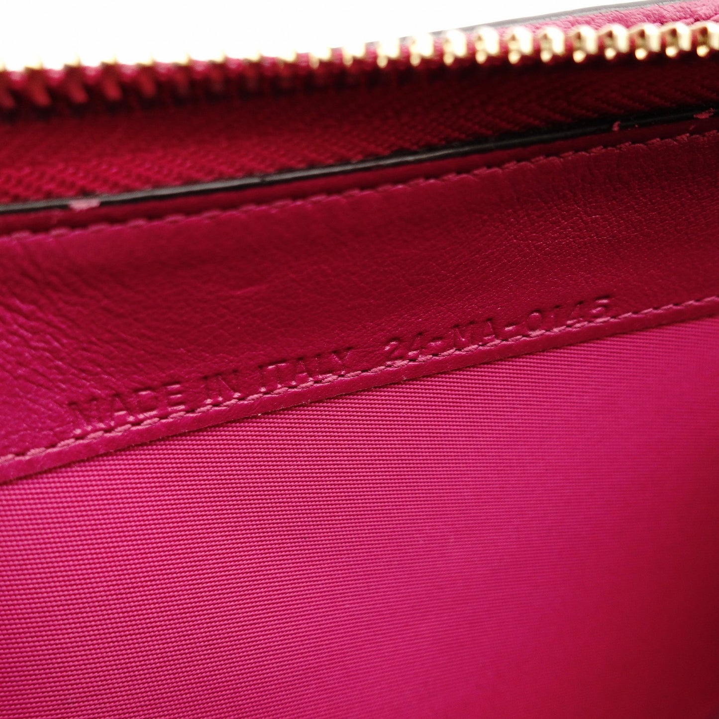 Christian Dior Diorissimo Long Wallet Round Zipper Black Leather 7-11-156