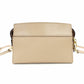 PRADA Promenade Saffiano Leather Shoulder Bag Beige Leather Crossbody Gold Hardware 7-10-1109