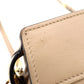PRADA Promenade Saffiano Leather Shoulder Bag Beige Leather Crossbody Gold Hardware 7-10-1109