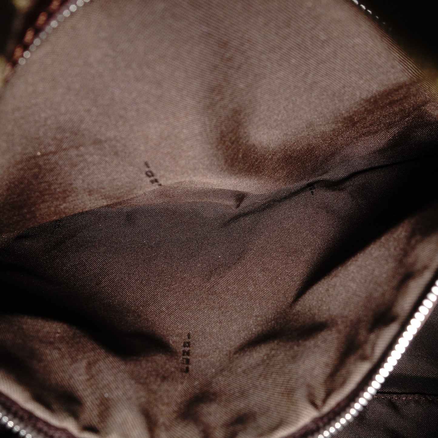 FENDI Mamma Bucket Zucca Shoulder Bag, Canvas, Brown