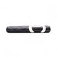 CHANEL Cambon Line Long Wallet, Leather, Black