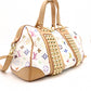 LOUIS VUITTON Courtney MM Monogram Multicolor Handbag, 2-Way, Leather, Women's