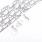 Christian Dior Mitzah Scarf, Silk, Gray