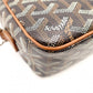 Goyard Cup Vert Shoulder Bag PVC Leather Black × Brown Crossbody 7-11-653