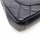 CHANEL Matelassé Chain Shoulder Bag Lambskin Navy Leather Gold Hardware CC Logo Crossbody 7-9-593