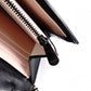 Salvatore Ferragamo Vara Wallet Chain, Leather, Black