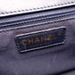 CHANEL Matelassé Chain Shoulder Bag Lambskin Navy Leather Gold Hardware CC Logo Crossbody 7-9-593