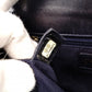 CHANEL Matelassé Chain Shoulder Bag Lambskin Navy Leather Gold Hardware CC Logo Crossbody 7-9-593