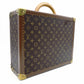 LOUIS VUITTON Monogram Canvas Suitcase, Brown, Vintage Trunk