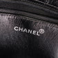 CHANEL Reissue Tote, Caviar Leather, Matelassé Tote Bag, Silver Hardware, Black