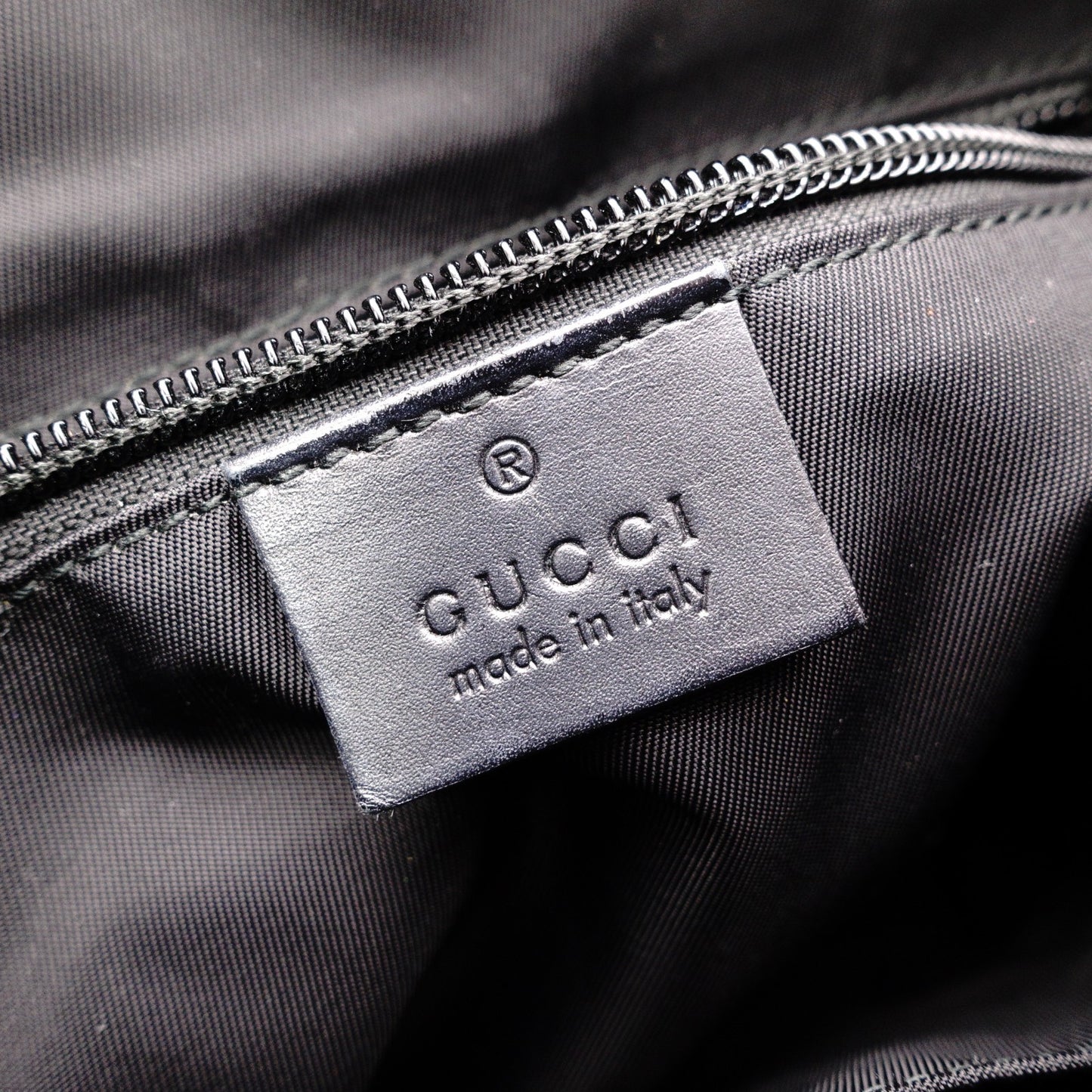GUCCI GG Supreme Shoulder Bag, PVC and Canvas, Beige, Crossbody
