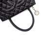 CHANEL Reissue Tote, Caviar Leather, Matelassé Tote Bag, Silver Hardware, Black