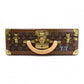 LOUIS VUITTON Monogram Canvas Suitcase, Brown, Vintage Trunk