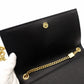 Saint Laurent Kate Medium Chain Shoulder Bag Black Leather Black Gold Hardware Crossbody 7-11-825
