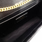 Saint Laurent Kate Medium Chain Shoulder Bag Black Leather Black Gold Hardware Crossbody 7-11-825